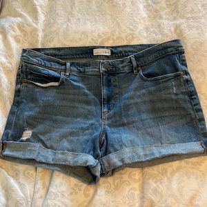 Loft Jean shorts, size 32/14